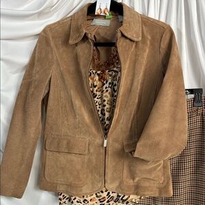 Liz Claiborne suede jacket